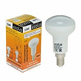 Лампа LED Ecola E14 R50 5W теплый свет,