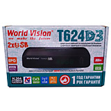 Цифровой телевизионный ресивер «WORLD VISION T624D3» (DVB-T2)