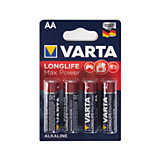 Батарейка VARTA LONG LIFE MAX POWER, LR6 (AA) - 1,5В.